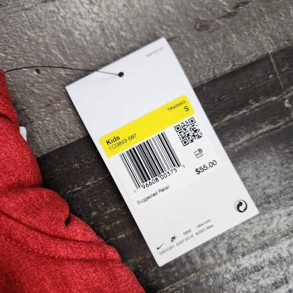 Kids Boys Small Nike Training ThermaFit Hooded Sweatshirt - Picture 6 of 9